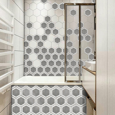 Combination of fashion and practicality: hexagonal tiles, a harbor of art and comfort