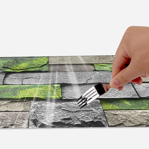 Retro Tile Stickers for Stairs, Bathroom, and Kitchen Backsplash