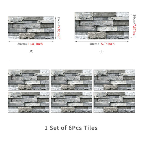 Tile Peel and Stick for Kitchen, Bathroom, and Backsplash, Easy to Apply and Remove