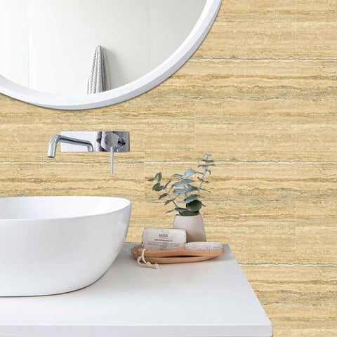 Retro Tile Stickers for Kitchen Backsplash, Bathroom Walls, Stairs, and Home Decor