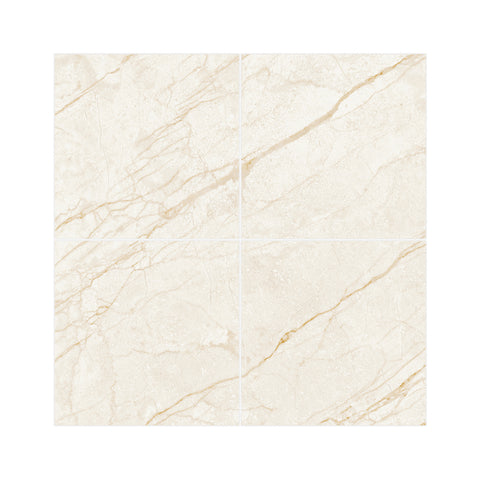 Light Gray Marble Crystal Texture Elegant Floor Sticker