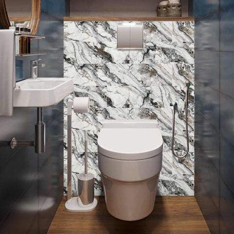 Home Decor Tile Stickers for Bathroom Walls, Stairs,and Kitchen Backsplash