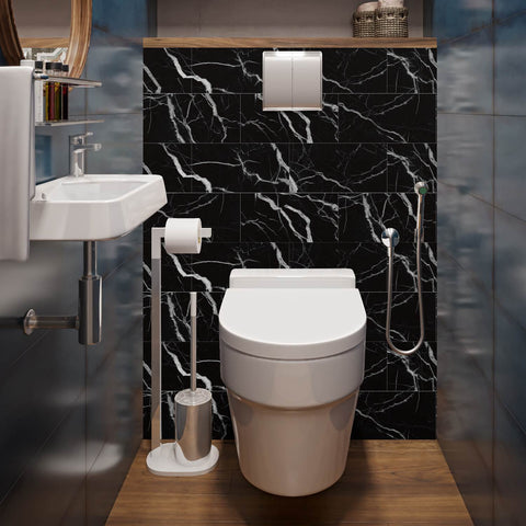 Waterproof Peel and Stick Floor Tile for Easy DIY Home Decor in Kitchens and Bathrooms