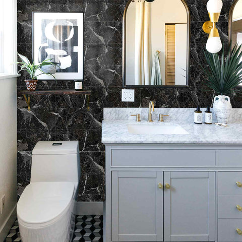 DIY Peel and Stick Wall Tiles for Effortless Kitchen,Bathroom,and Stairway Decoration