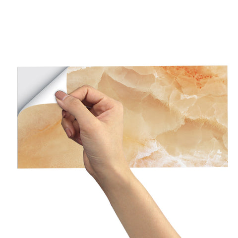 Tile Stickers for Effortless DIY Kitchen and Bathroom Decor with Waterproof Design