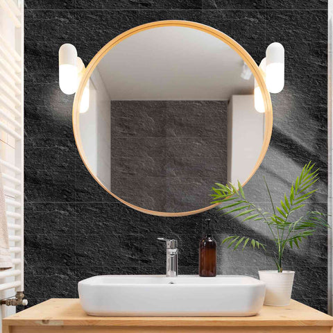 Texture Peel and Stick Tile for Kitchen Backsplash, Bathroom Walls, and Home Renovation