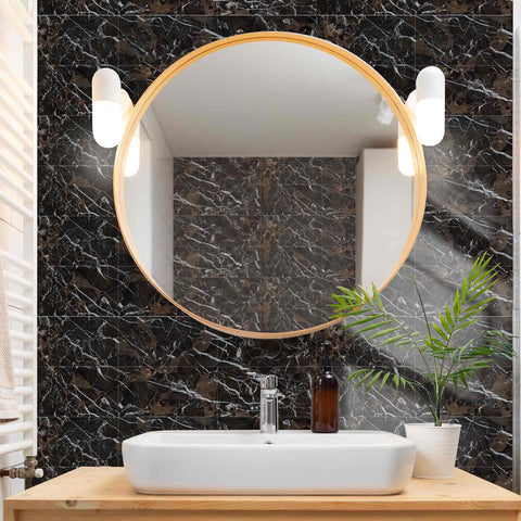 Self-Adhesive Wall Tiles for Stylish and Practical Bathroom and Kitchen Backsplashes