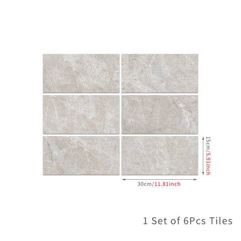 Waterproof Tile Stickers for Elegant Kitchen Backsplash and Durable Bathroom Walls