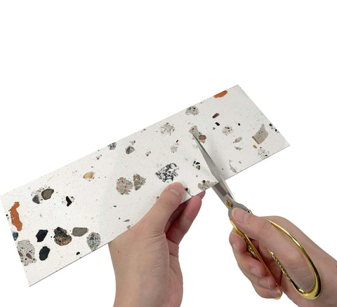 Earthy Terrazzo Mix Peel and Stick Tile Stickers for Kitchen Backsplash and Bathroom