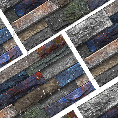 Tile Stickers Effect for Kitchen, Bathroom, and Home Decoration, Quick and Stylish Makeover