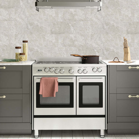 Waterproof Tile Stickers for Elegant Kitchen Backsplash and Durable Bathroom Walls