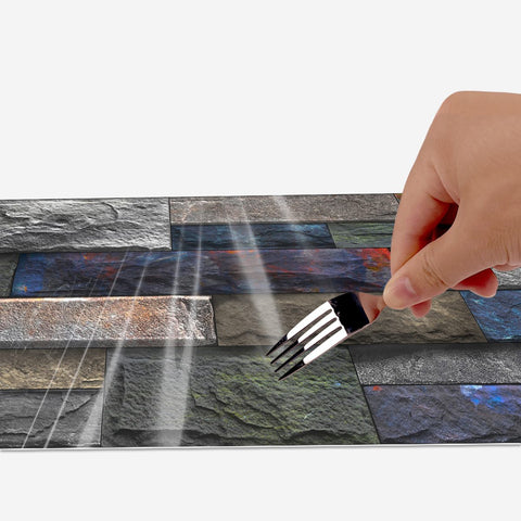 Tile Stickers Effect for Kitchen, Bathroom, and Home Decoration, Quick and Stylish Makeover