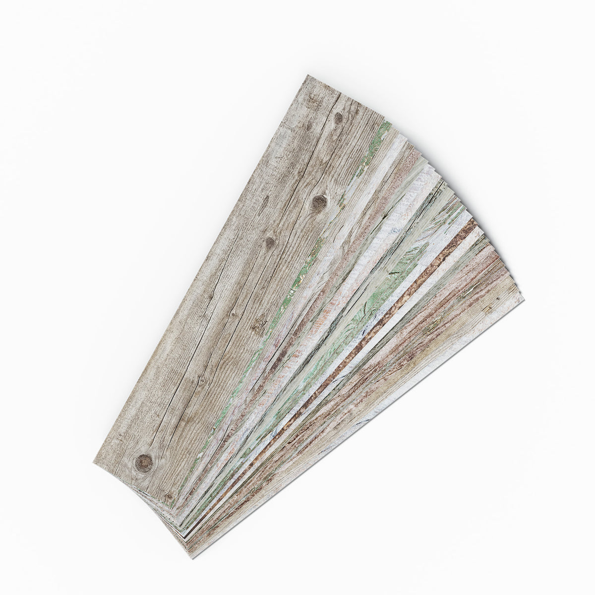 Textured Multi-Hued Wood Pattern Stickers