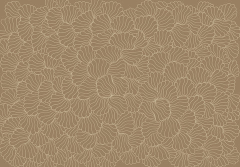 Simple Lines Forest Wallpaper with Petal Texture