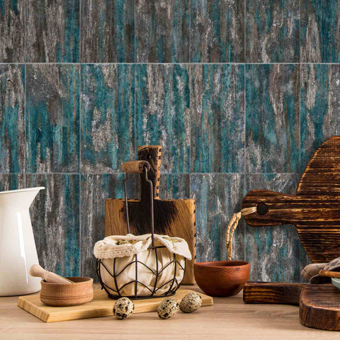 Durable PE Foam Tile Stickers with Industrial Style Matte Finish Waterproof and Removable for Kitchen Backsplash Bathroom Walls and Stair Steps