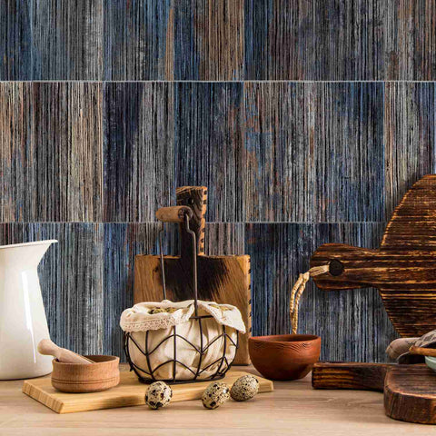 PE Foam Tile Stickers with Fashion Texture Waterproof Self Adhesive Easy to Clean Perfect for Kitchen Backsplash Bathroom Walls and Stair Steps