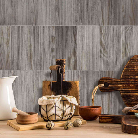 Self-Adhesive Tile Stickers for Bathroom and Kitchen, Waterproof and Retro Design for Easy DIY Home Decoration