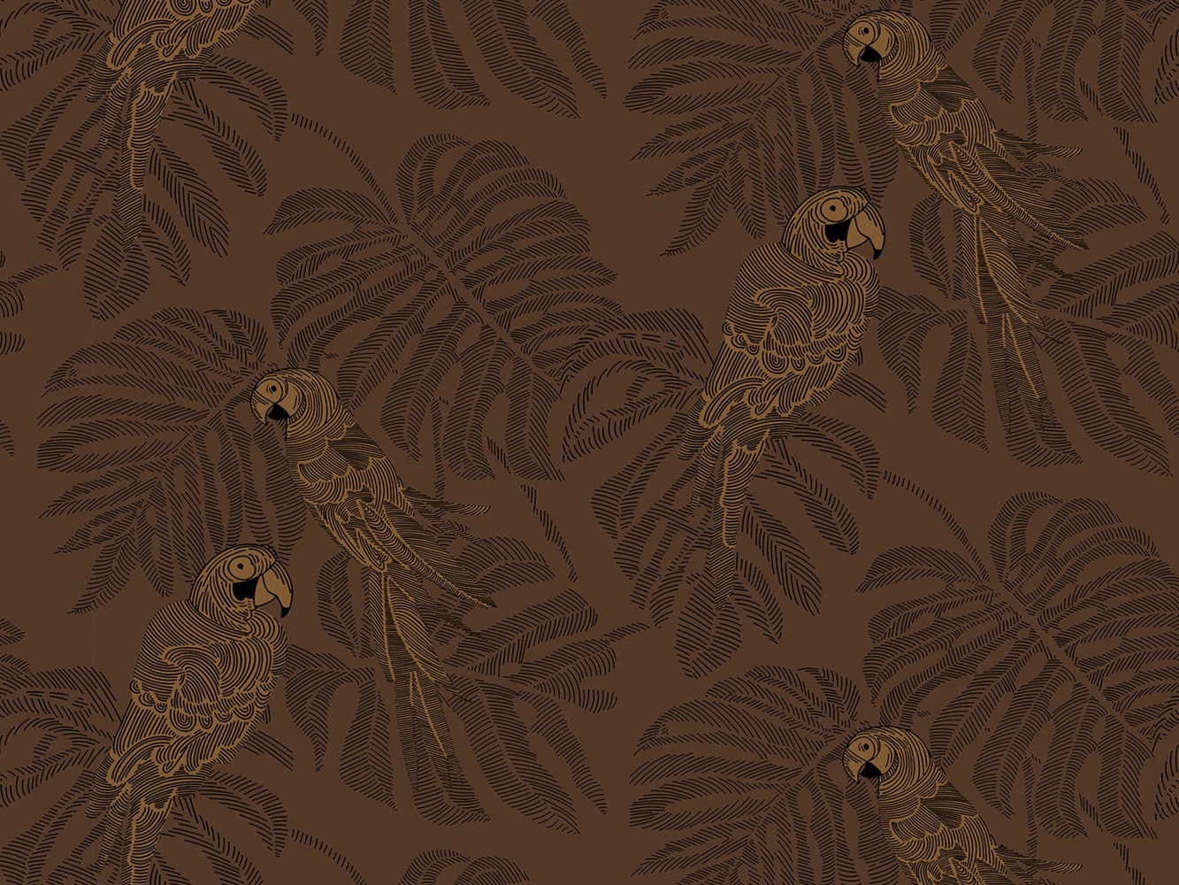 modern forest wallpaper detail