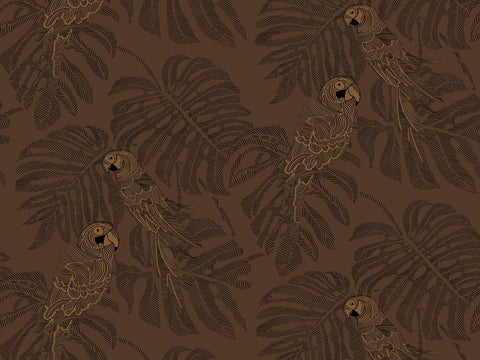 modern forest wallpaper detail