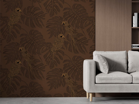 nature forest wallpaper for living room
