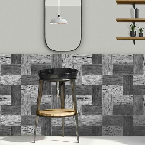 European PE Foam Tile Stickers with Matte Texture Easy to Clean and Remove for Kitchen Backsplash Bathroom Walls DIY Home Decor and Stair Steps