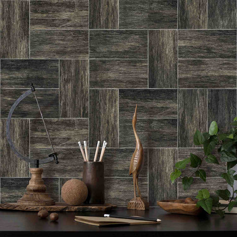 Industrial Style PE Foam Tile Stickers for Home Decor Matte Texture Easy to Clean Self Adhesive Ideal for Kitchen Bathroom Walls and Stair Steps
