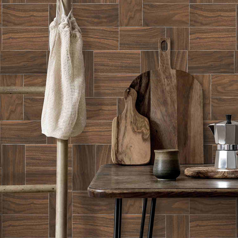 Self-Adhesive Retro Tile Stickers for Kitchen and Bathroom Backsplash, Easy to Install and Waterproof for Home Decoration