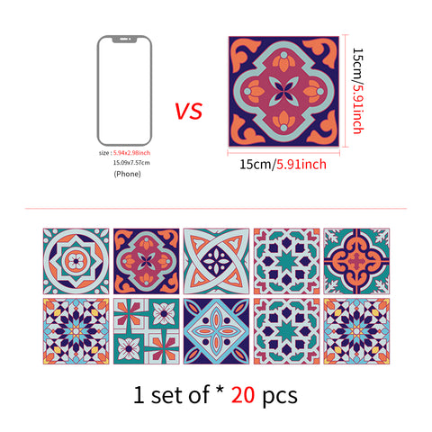 Turkish style tiles: a dreamy interweaving of colors and geometry