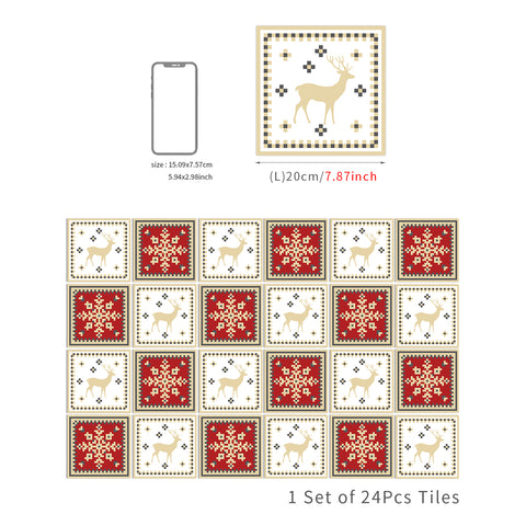 Christmas style tiles: create a warm and festive atmosphere