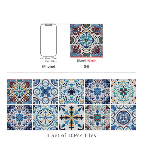 Ocean style: the artistic charm of tile stickers