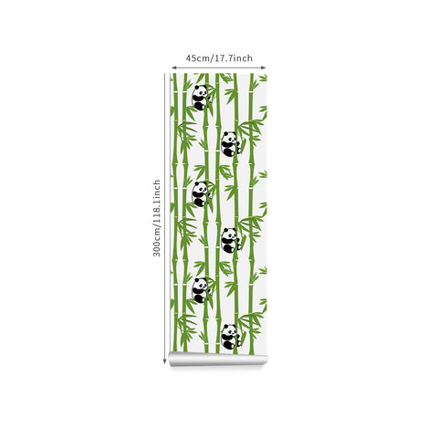 Panda and bamboo forest style wallpaper - Encountering the spirit of naturest