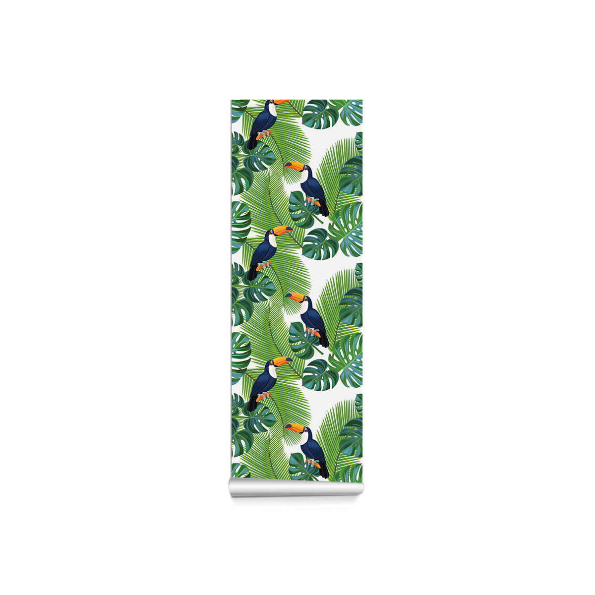 Artistic Tropical Botanical Forest Style Wallpaper - Tropical Fantasy, Art in Bloom