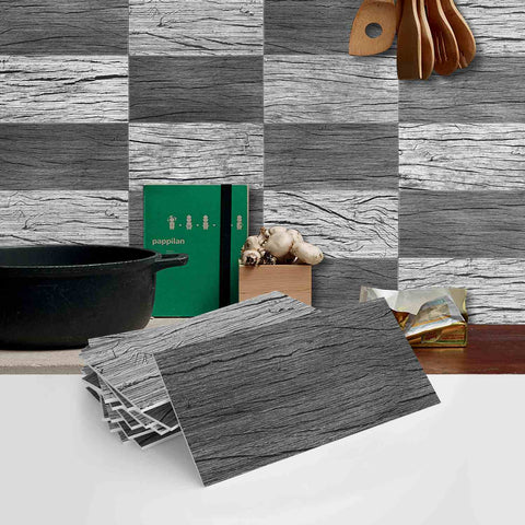 European PE Foam Tile Stickers with Matte Texture Easy to Clean and Remove for Kitchen Backsplash Bathroom Walls DIY Home Decor and Stair Steps