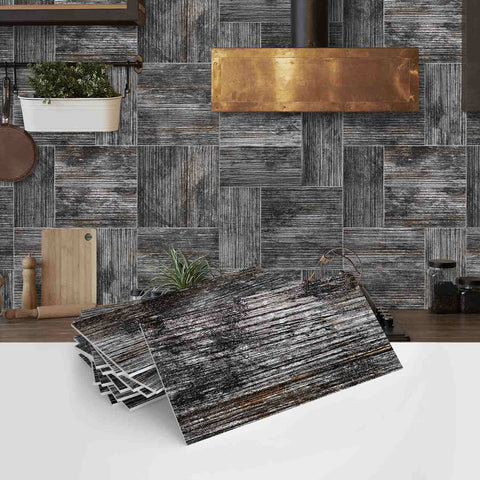 European PE Foam Tile Stickers with Matte Texture Easy to Clean and Remove for Kitchen Backsplash Bathroom Walls DIY Home Decor and Stair Steps