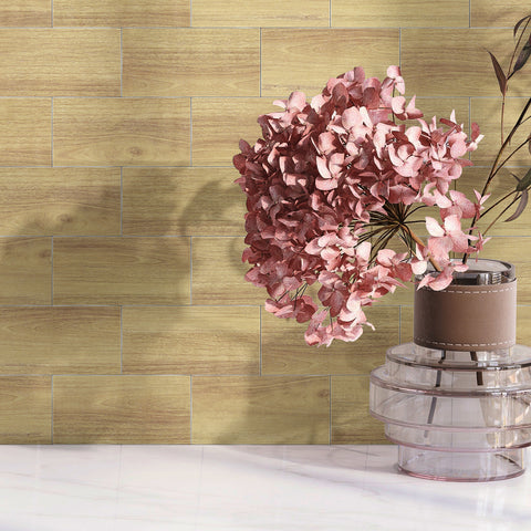 Authentic Light Oak Wallpaper for Elegant Interior Design