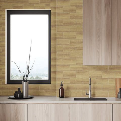 Authentic Light Oak Wallpaper for Elegant Interior Design