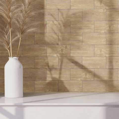 Realistic Wood Grain Wallpaper for Effortless Home Updates