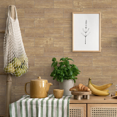 Realistic Wood Grain Wallpaper for Effortless Home Updates