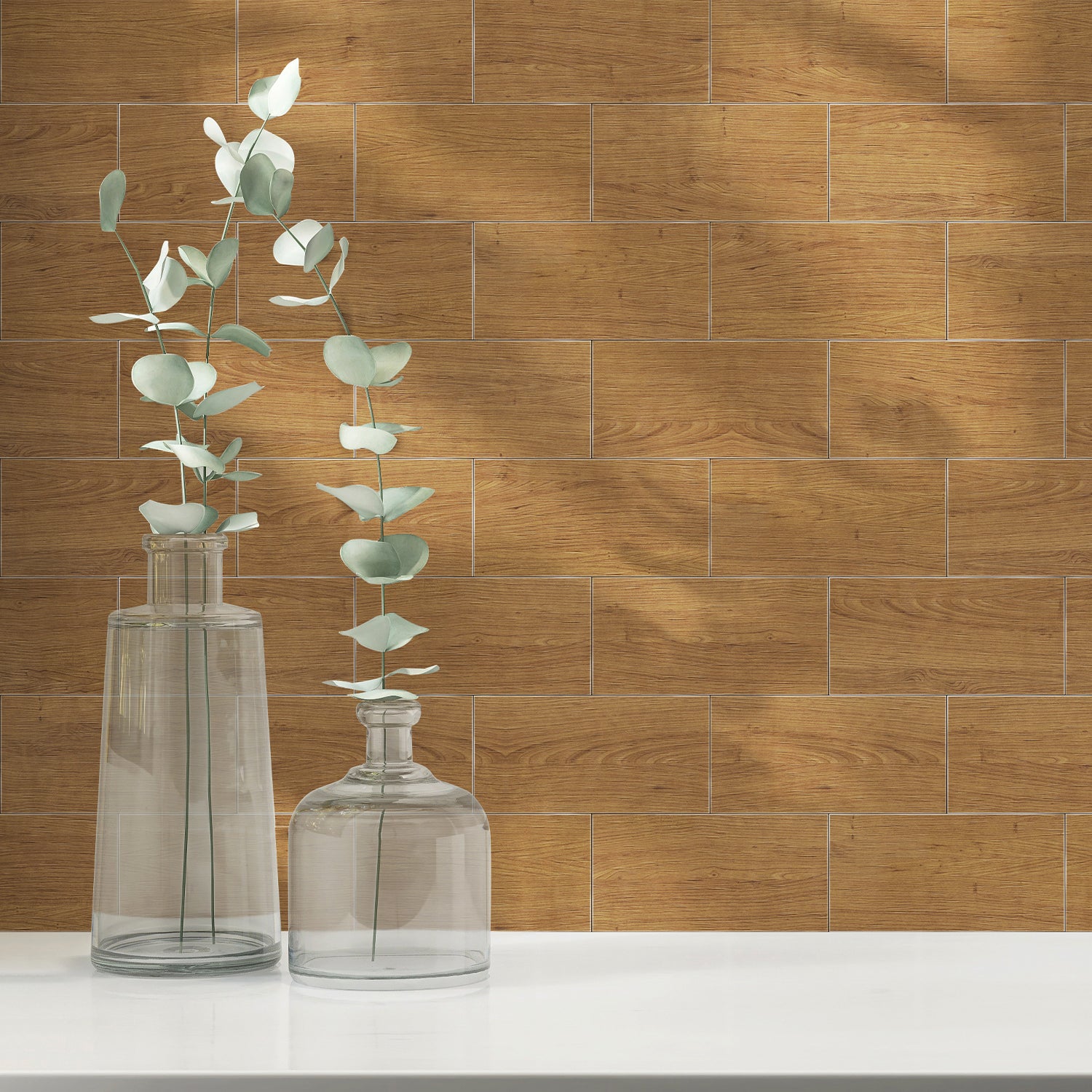 Classic Maple Wood Like Wallpaper Versatile Design for All Decor Styles