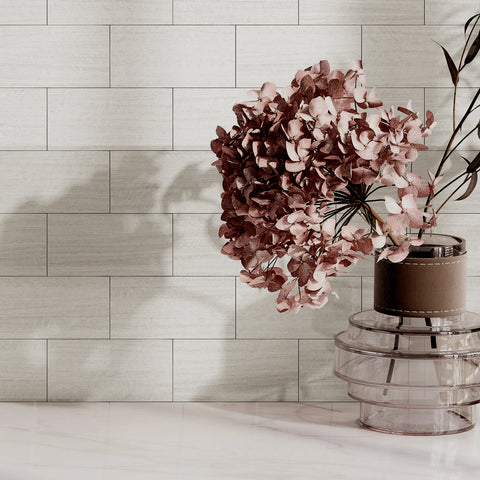 Trendy Light Cream Timber Wallpaper - Perfect for Minimalist and Rustic Styles