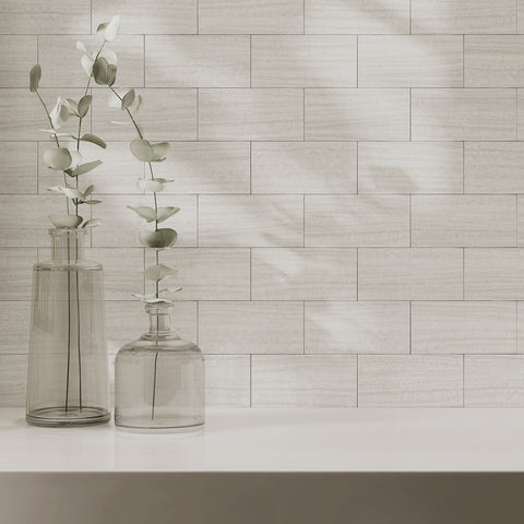 Trendy Light Cream Timber Wallpaper - Perfect for Minimalist and Rustic Styles