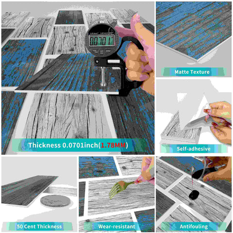 Self Adhesive Waterproof PE Foam Tile Stickers for Home Decor Easy to Clean and Remove No Glue Residue Ideal for Kitchen Bathroom and Stair Steps