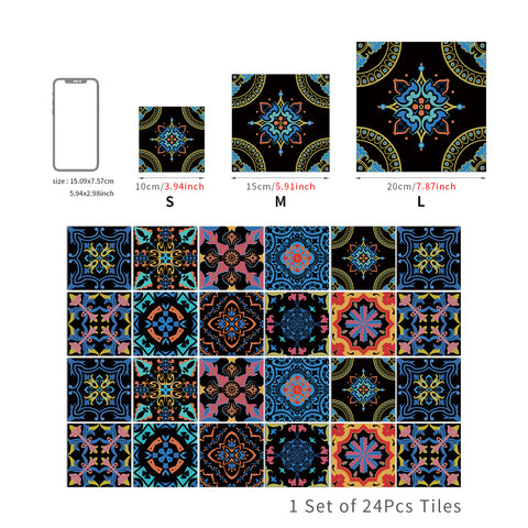 Color carnival tile: make the space full of vitality and artistic sense