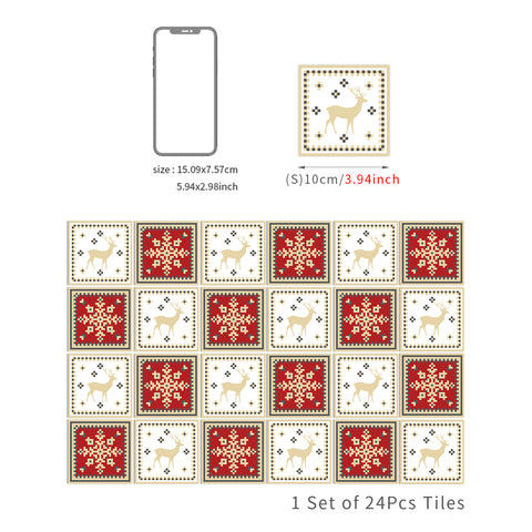 Christmas style tiles: create a warm and festive atmosphere