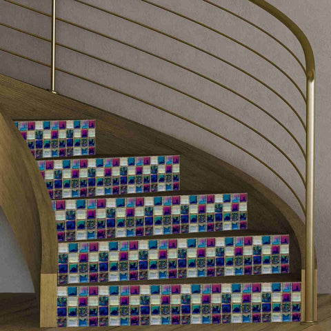 DIY Peel and Stick Tiles with Crystal Mosaic, Waterproof and Self-Adhesive for Home, Kitchen, and Bathroom