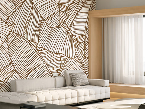 beautiful forest wallpaper for living room
