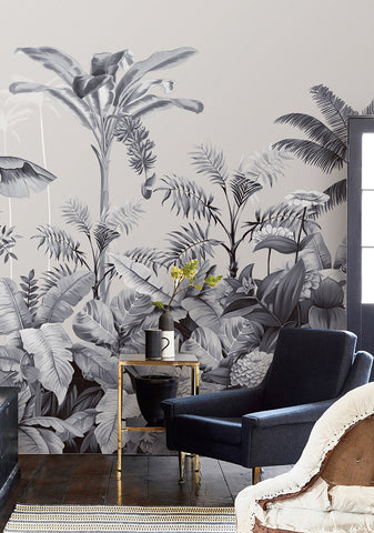 Exquisite Botanical Rainforest Wallpaper