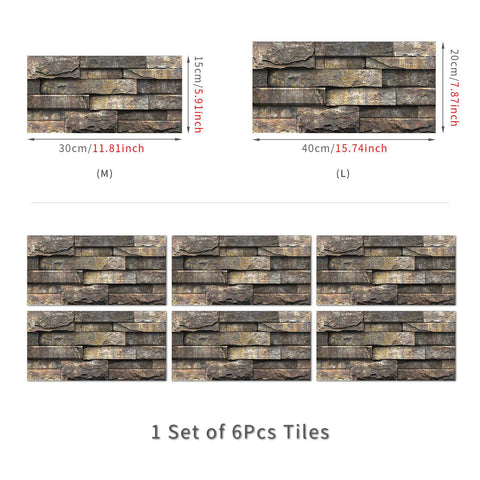 Tile Stickers Effect for Kitchen, Bathroom, and Home Decoration, Quick and Stylish Makeover