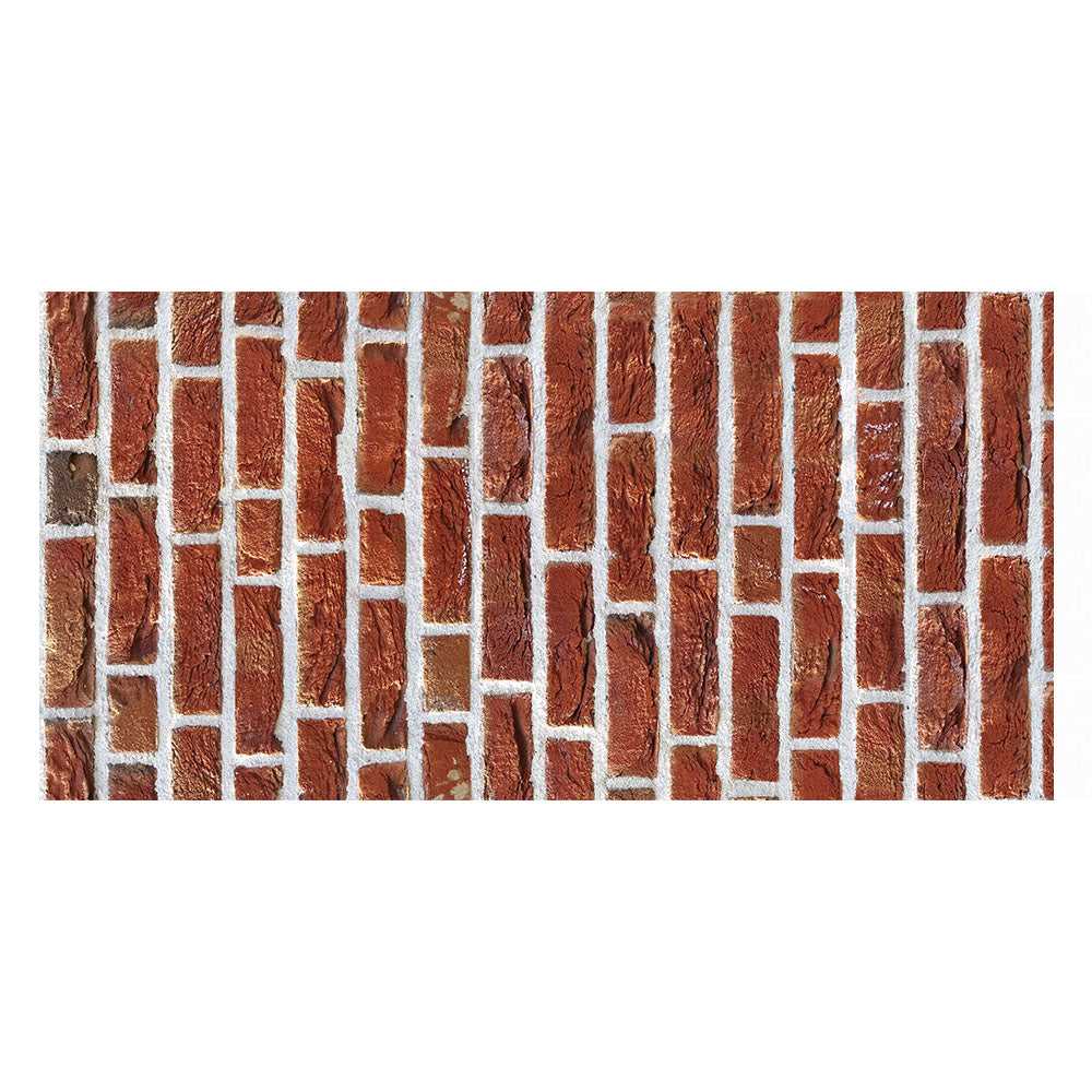 Brick Red Stone Texture Tile Stickers Rustic Rock Wallpapers