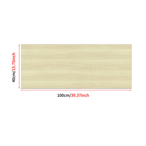 Pale Honey Wood Wallpaper Wood Design Size-16"×39" 40cm×100cm